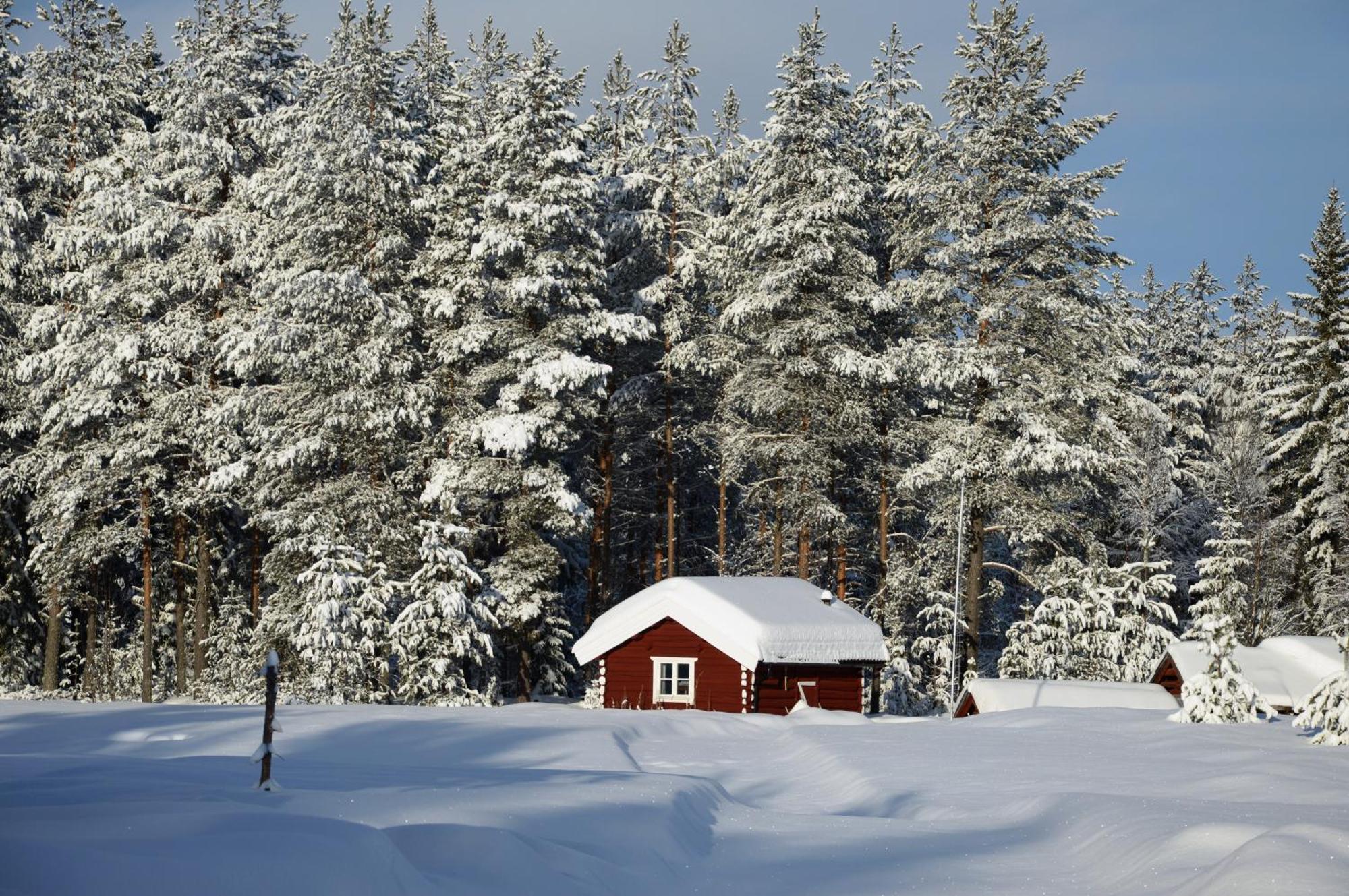 Hytte Anno 1721 Uten Internett, Strom, Vann - Men Med Rodmalt Utedo Ljørdal Exteriör bild